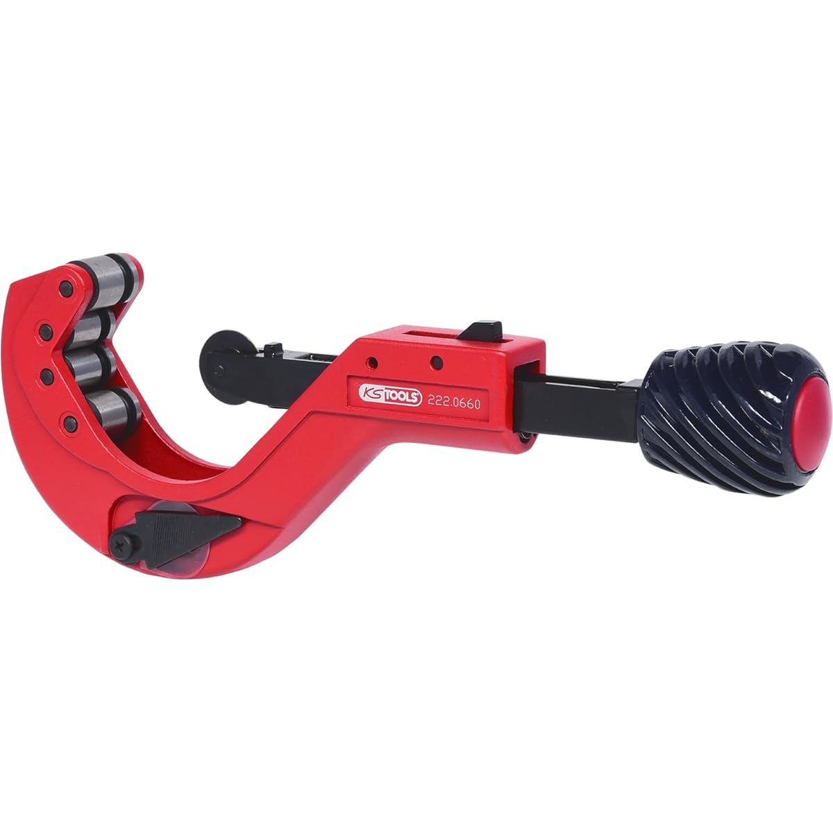 KS TOOLS Automatic ratchet pipe cutter for plastic pipe Ø 6-64mm 222.0660
