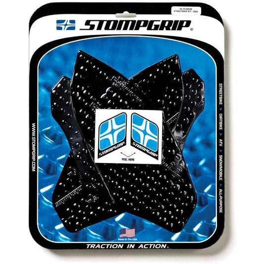 STOMPGRIP 55-9003B S1000RR (09-12) Traction Pad Tank Kit VOLCANO Black