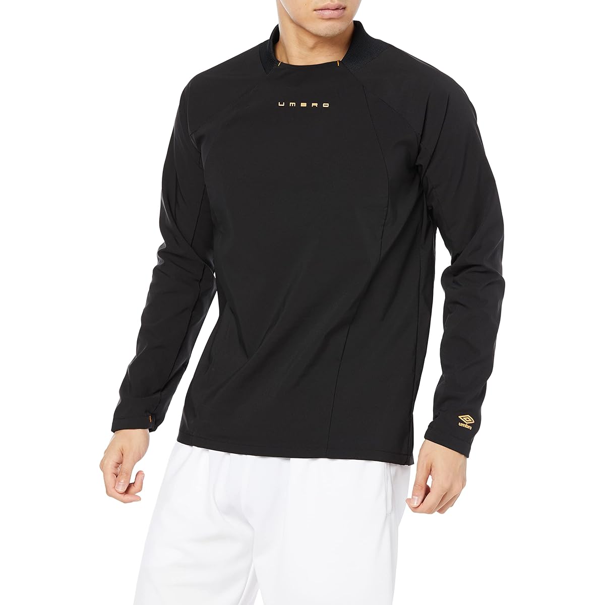 [Umbro] Men's Windbreaker Soccer Piste Long Sleeve Durable Water Repellent Windproof Stretch