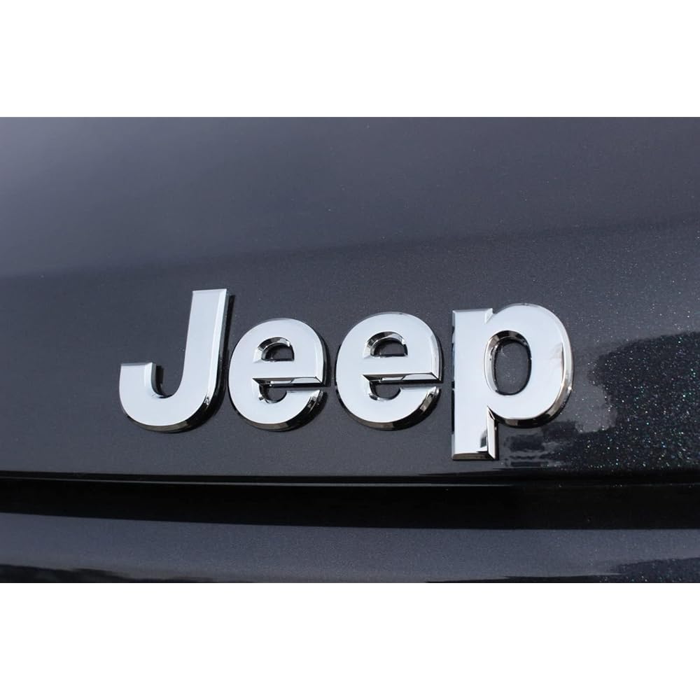 MOPAR OEM Emblem Name Plate Badge 2005-2016 Jeep Wrangler Compass Liberty Chrom