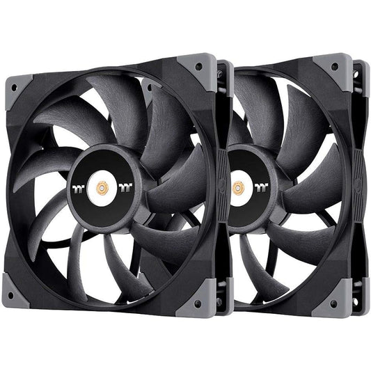 Thermaltake TOUGHFAN 14 Set of 2 PC Case Fan 140mm CL-F085-PL14BL-A FN1522 Desktop Compatible