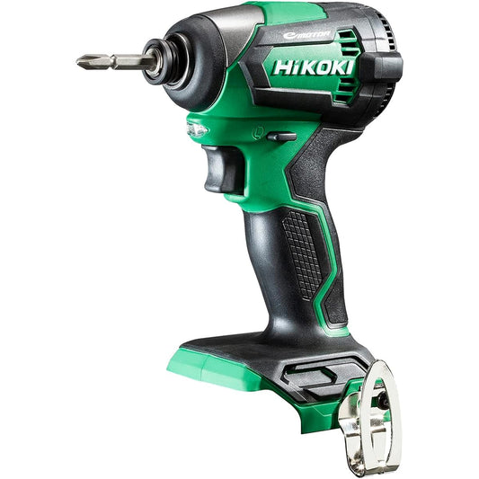 HiKOKI 18V Rechargeable Impact Driver Maximum Tightening Torque 175N・m Aggressive Green Storage Battery/Charger/Case/Bits Sold Separately WH18DE (NN)