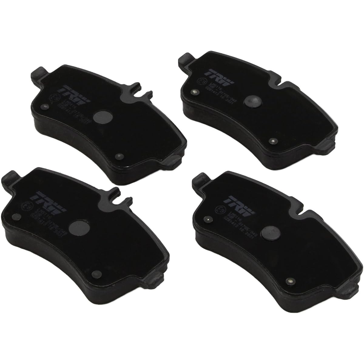 TRW BRAKE PADS FRONT LEFT AND RIGHT SET FOR MERCEDES BENZ W203 °C Class gdb1413
