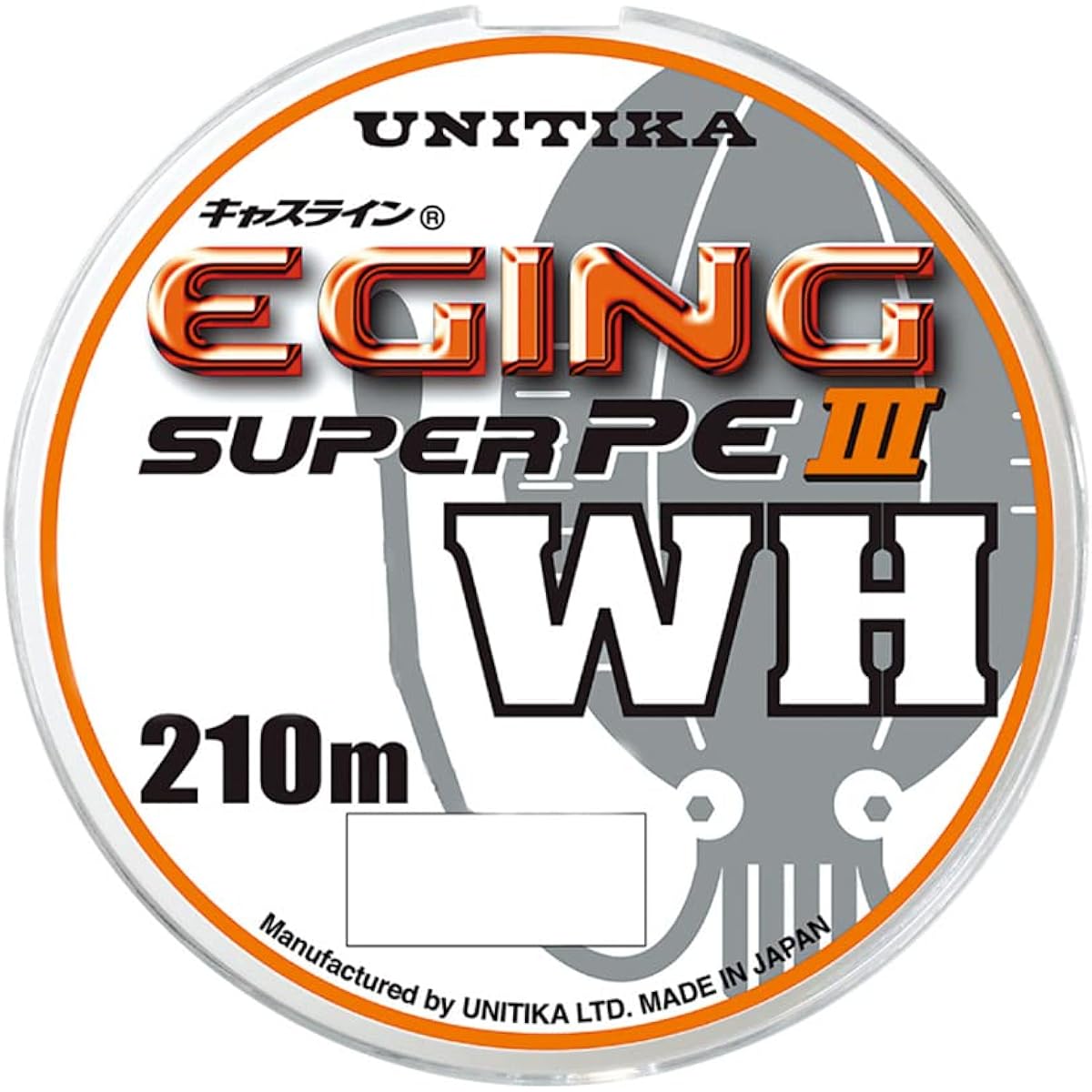 UNITIKA PE Line Cast Line Egging Super PEIII WH 210m White