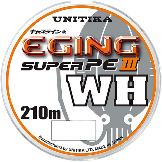 UNITIKA PE Line Cast Line Egging Super PEIII WH 210m White