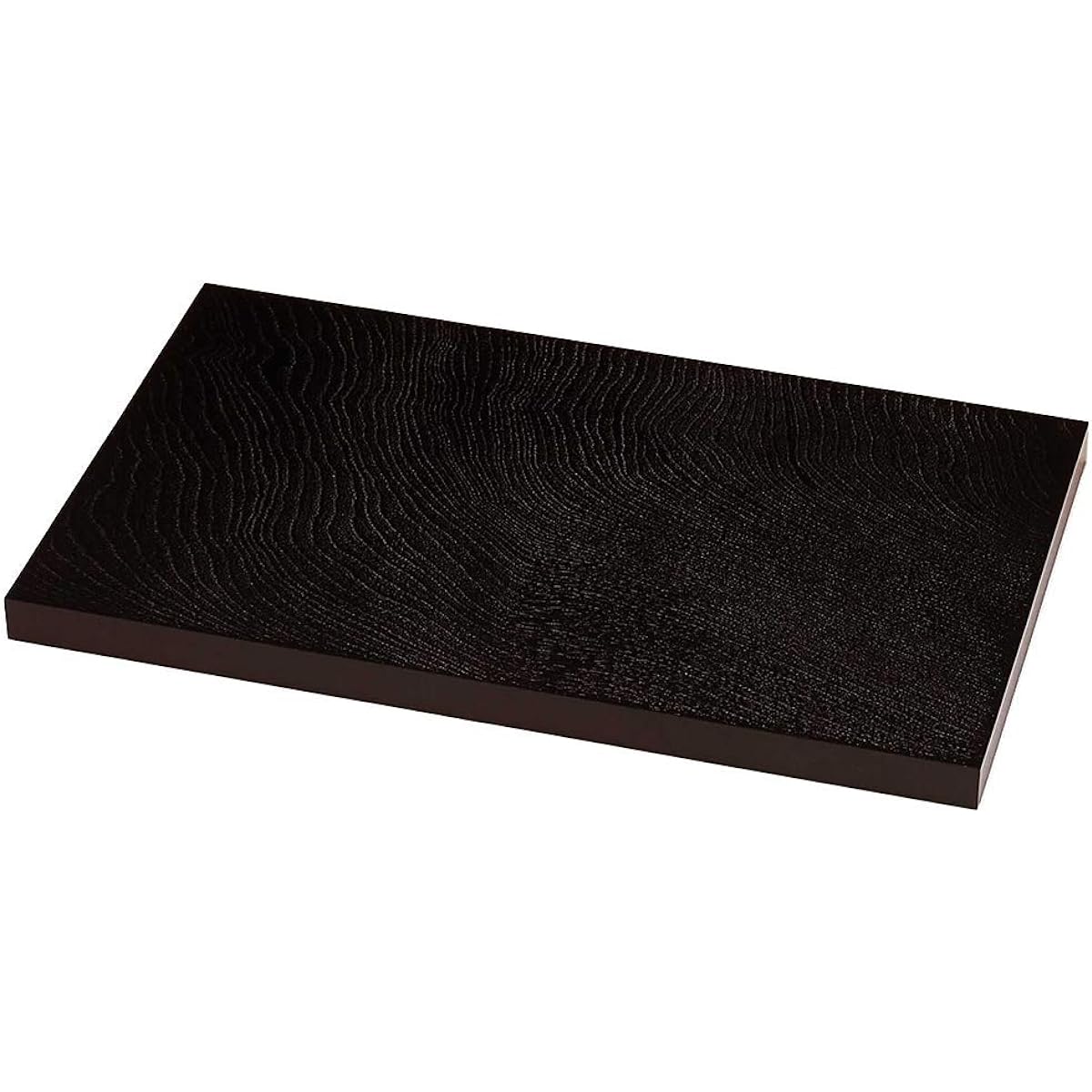Yamaga Lacquerware Wooden Flower Stand Rectangular Ebony Style (No. 14)