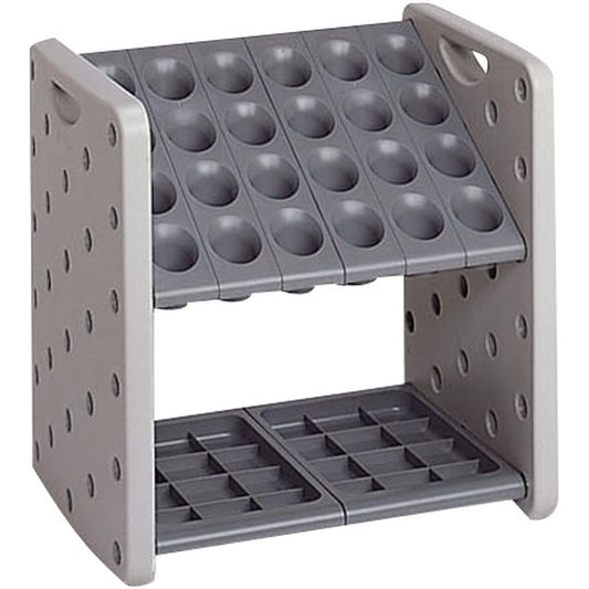 Teramoto Urban Pit K24 3 colors, 3 sizes, Umbrella stand for facilities, Gray, 24-piece storage UB-287-024 [Authorized distributor product]