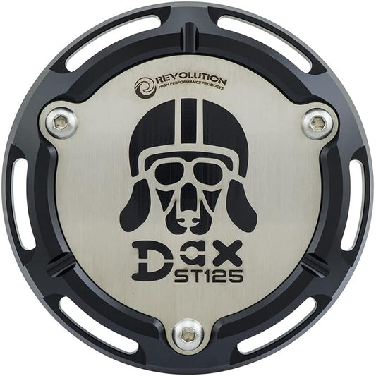 Honda DAX125 Revolution Engine Cover R/REVOLUTION Engine Cover R For HONDA DAX125 ST125 JB04 (Black)