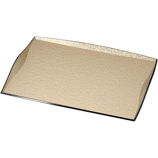 [TA] Web tray with edge Champan Gold Aqua SL Shaku 5 [Non-slip] [46.2×32.8×2.7cm]
