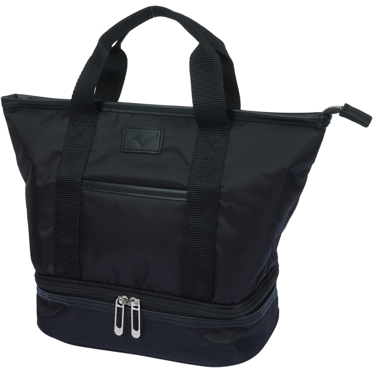 MIZUNO Golf Round Tote Bag Men's L24 x W14 x H26cm Approx. 7L Black 5LJP2201