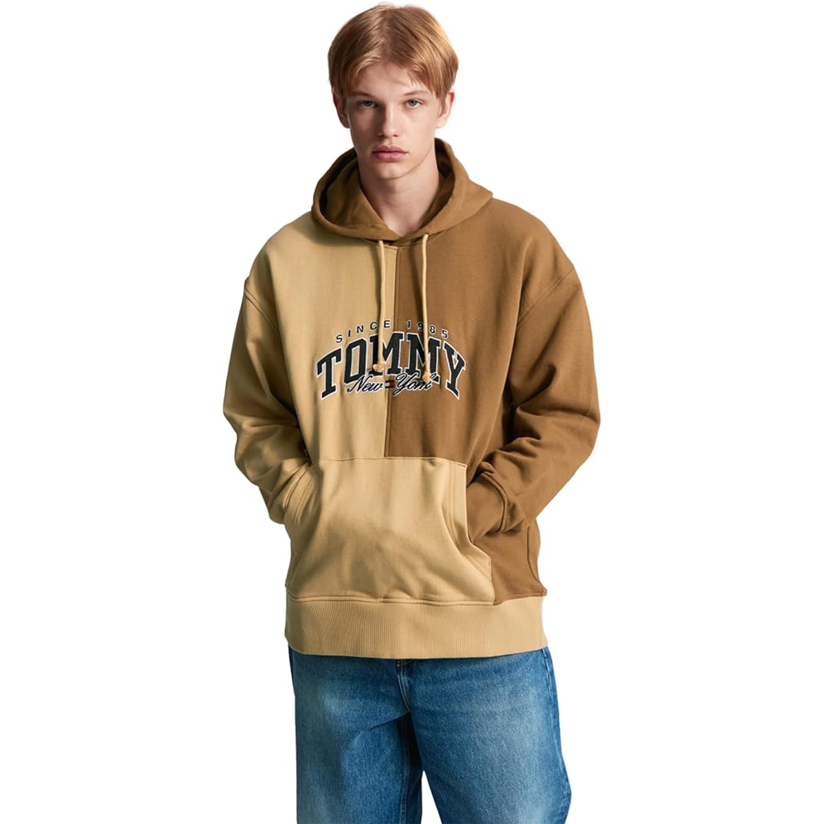 [Tommy Hilfiger] [Official] Relax Varsity Two-Tone Parka DM17802