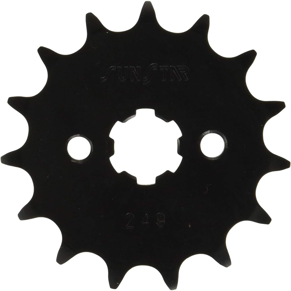 SUNSTAR front sprocket part number 249-15 (428 size/15T) CT125 HUNTER CUB・CROSS CUB 110・SUPER CUB 110