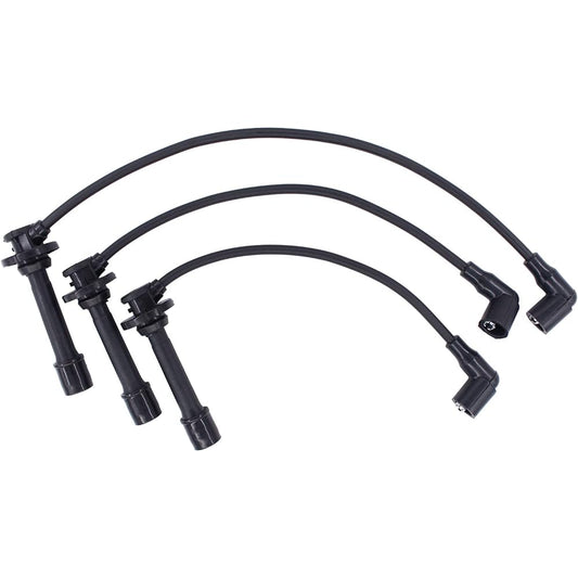 MOTOKU MIA11722 MIA11723 MIA11724 Spark Plug Wire for John Deere Gator XUV Cylinder #1#2#3