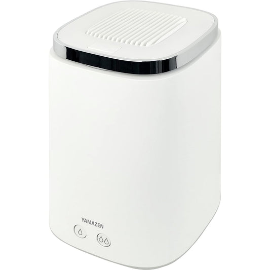 [Yamazen] Humidifier, Heating Type, Steam Type, Water Supply from Above (Wooden ~10 tatami / Prefabricated Western Room ~17 tatami) (Maximum Humidification 500ml) (Tank Capacity 3.5L) White KS-J35(W)