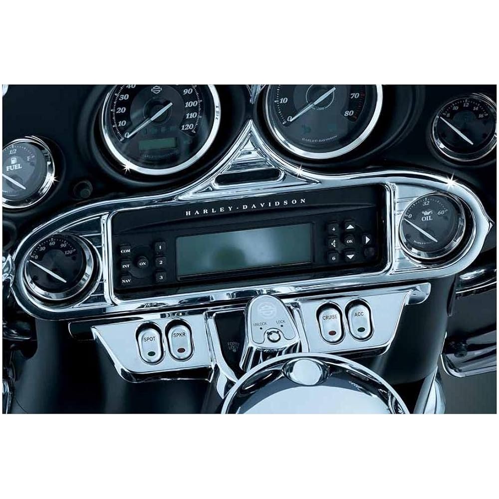 Kuryakyn Stereo Accent FLHT [Electra Glide] (96-13) FLHTC [Electra Glide Classic] (96-13) FLHTCU [Ultra Classic Electra Glide] (96-13) KUR-3765