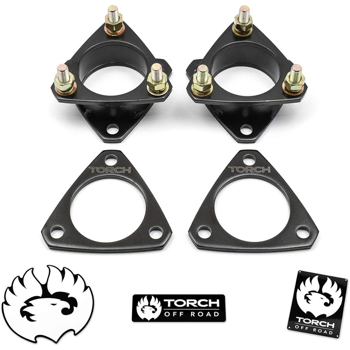 TORCH 3 inch Front Strut Spacer Leveling Lift Kit for Ford Ranger 2WD 4WD after 2019