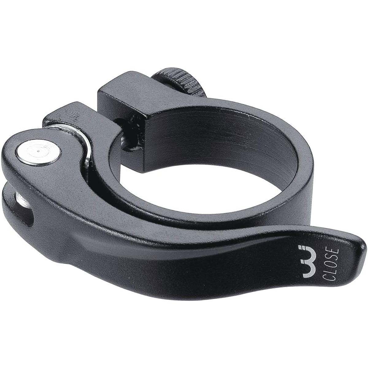 BBB Lightweight Aluminum Seatpost Clamp Smooth Lever BSP-87 Black