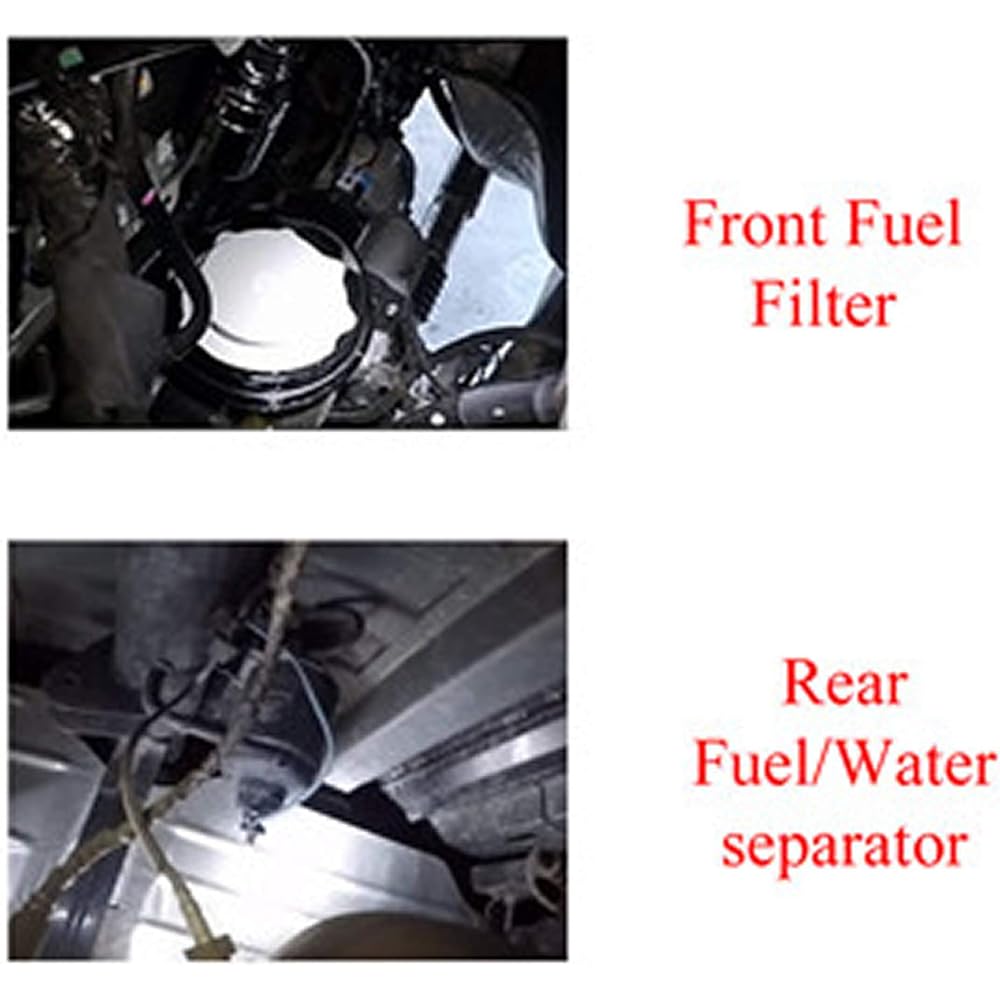 IFJF fuel filter/Water separator replacement RAM 2500 3500 4500 5500 6.7L Turbo diesel engine 68197867AA 68157291AA (3 pieces)