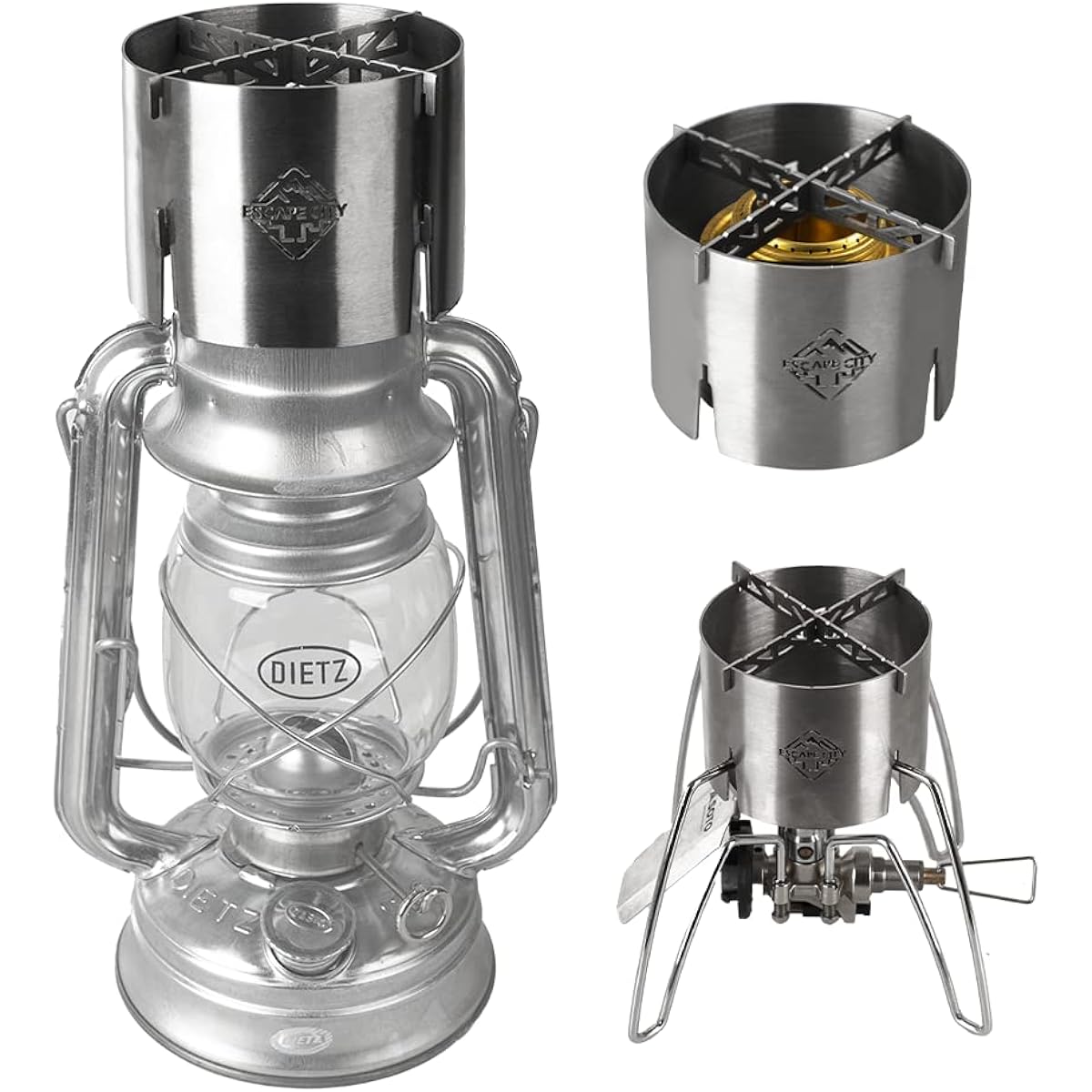 Lantern warmer, trivet lantern, alcohol stove, windshield with trivet SOTO ST-310/ ST-330 Iwatani Trangia burner Compatible oil lantern accessories, can be attached to Furhand 276 and Dates 78, can be attached to Trangia TRB25 Evernew EBY254, windshield