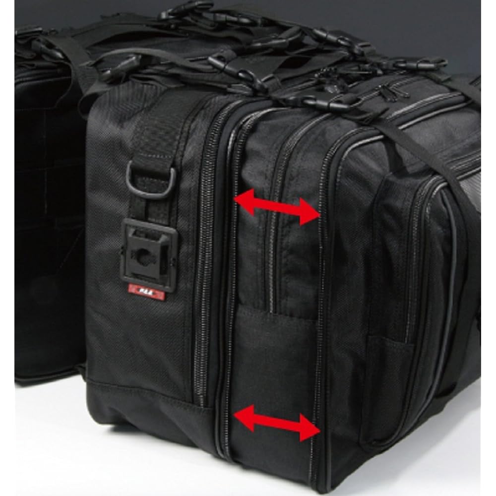 ROUGH&ROAD Roadside Bag G. Black 54~72L RR5632