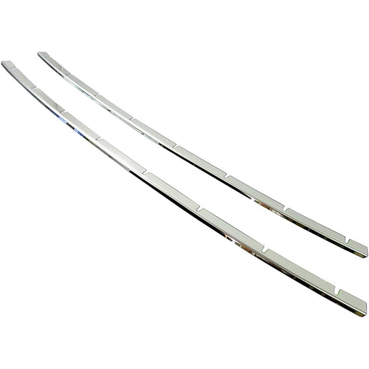 BRIGHTZ Levorg VM4 VMG Super Mirror Stainless Steel Front Bumper Molding 2PC [FBUM-MOL-038] VM M4 MG 4 G Levorg 25015