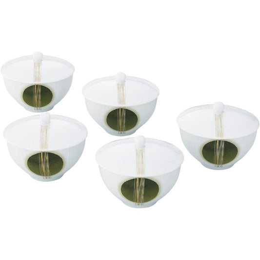Noritake Pumping Tea Cup with Lid Set 160cc Evergreen 5 Pieces Fine Porcelain F10366/1658