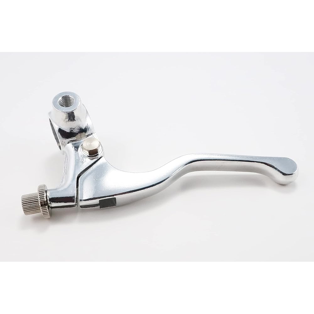 KITACO Left lever & holder set (mirror holder included) MONKEY etc. Short/Silver 525-0701100