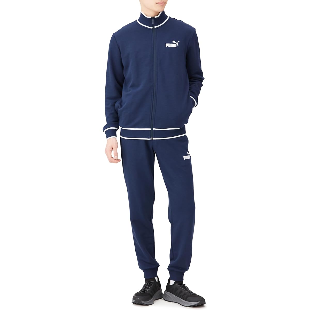 PUMA 681254 Men's Running Training Top and Bottom Set Sweat Tracksuit