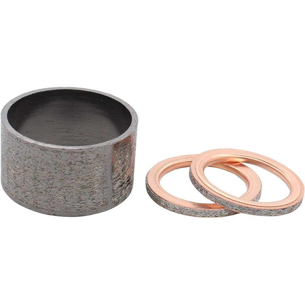 MOTOKU Exhaust Pipe Muffler Silencer Gasket Yamaha Rhino 660 YXR660F Grizzly 600 YFM600F Grizzly 660 YFM660F 4x4