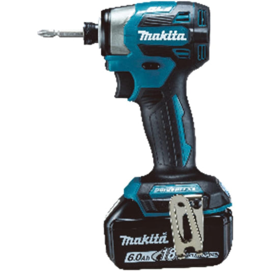 Makita Rechargeable Impact Driver (Blue) 18V Variable Speed Battery/Charger/Case Sold Separately TD173DZ