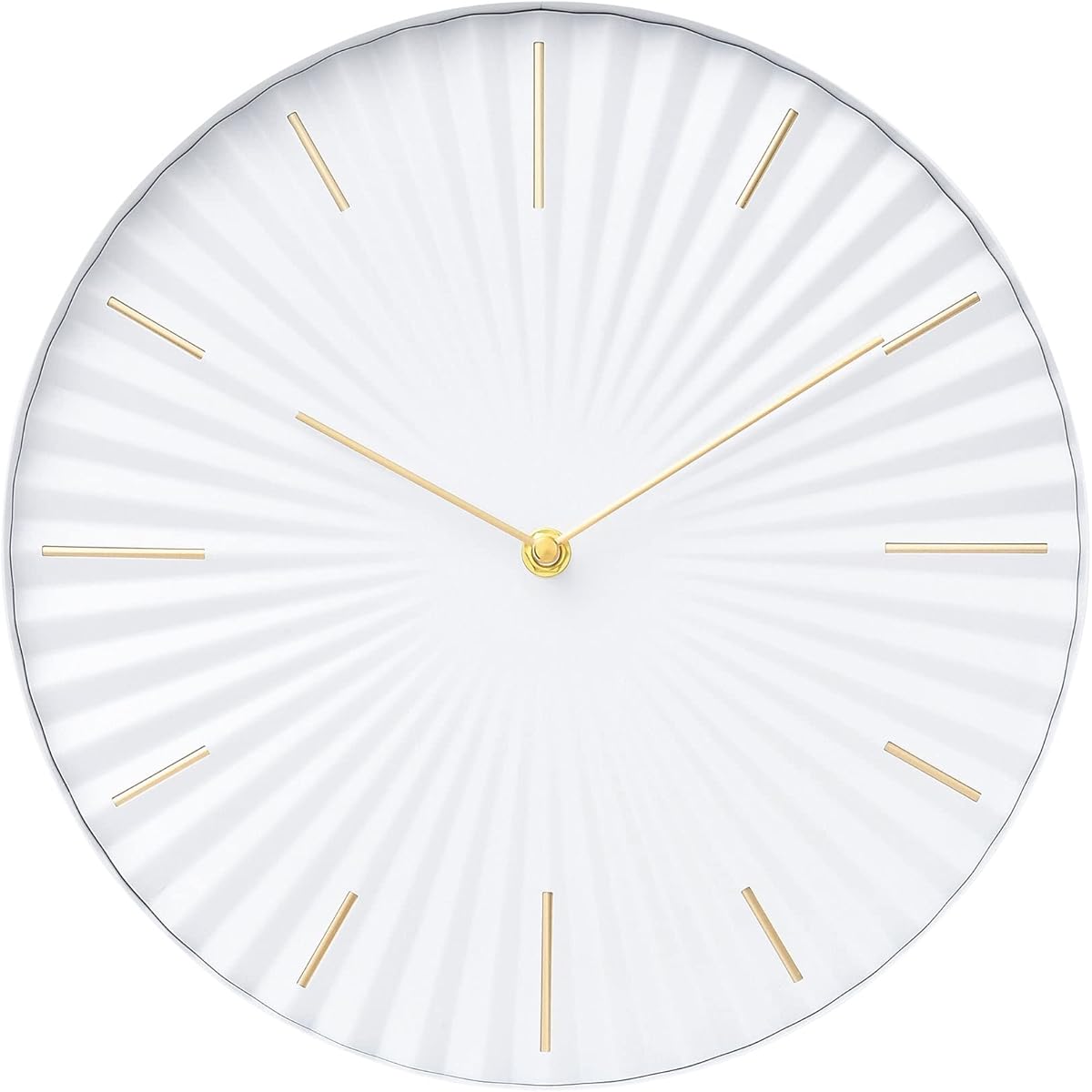 Francfranc Radiate Wall Clock White