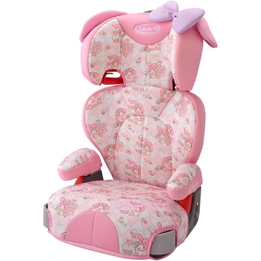 GRACO (Greco) Junior Seat Seat Belt Fixed Junior Plus DX From around 3 years old to around 11 years old Long use With cup holder Removable backrest (My Melody PK) 67399