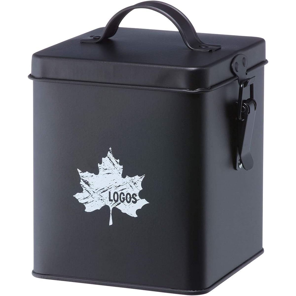 LOGOS Metal Palm BOX 81340201 Black (approx.) Width 13.5 x Depth 11.5 x Height 17cm