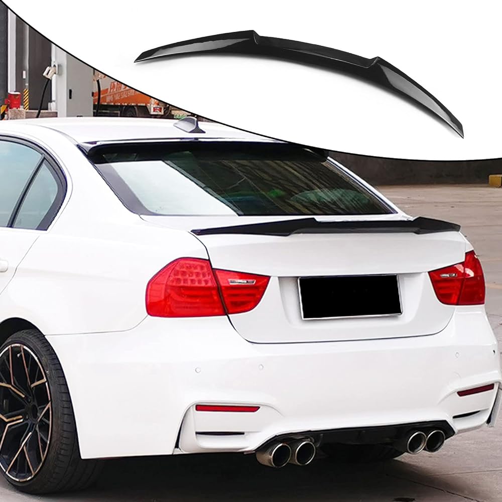 TGFOF Trunks Poiler BMW E90 M3 Sedan 2008-2012 & E90 3 Series Sedan 2006-2011 Rear Car Rear Training Hi Kick Tail Spail Wing Lip Lip Car Accessories
