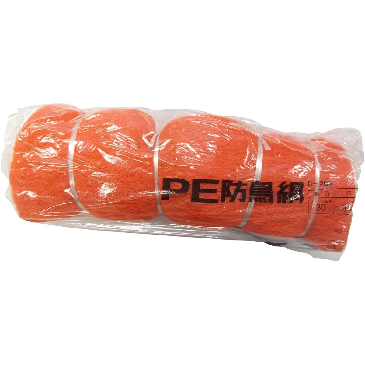 Tokyo Tobari PE Bird Net 30mm Square 18.0m x 36.0m [Orange/400D] C200 500213