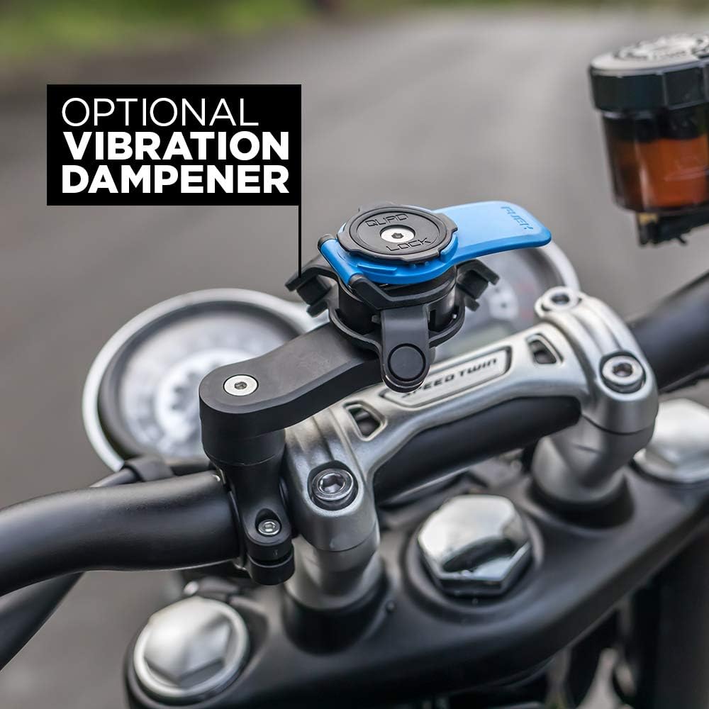 Quad Lock Motor Cycle Handle Bar Mount V2 QLM-HBR Black 32mm Domestic Genuine
