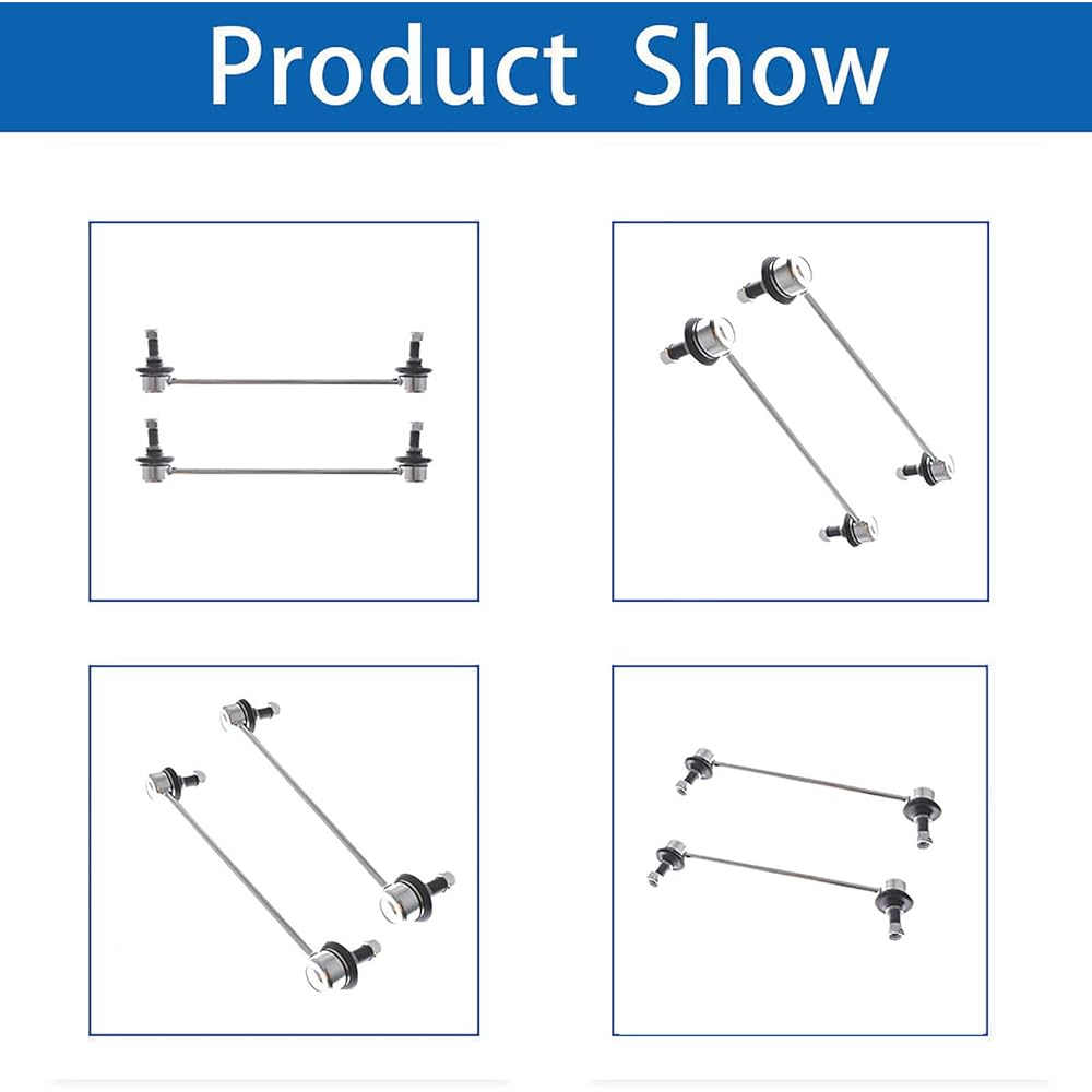 LABWORK Front Stabilizer Swachlance Bar Tie Rod Suspension Kit Inner Endink Ball Joint Joint Assembly Replacement Toyota Camry Avalon Lexus ES350 ES300H