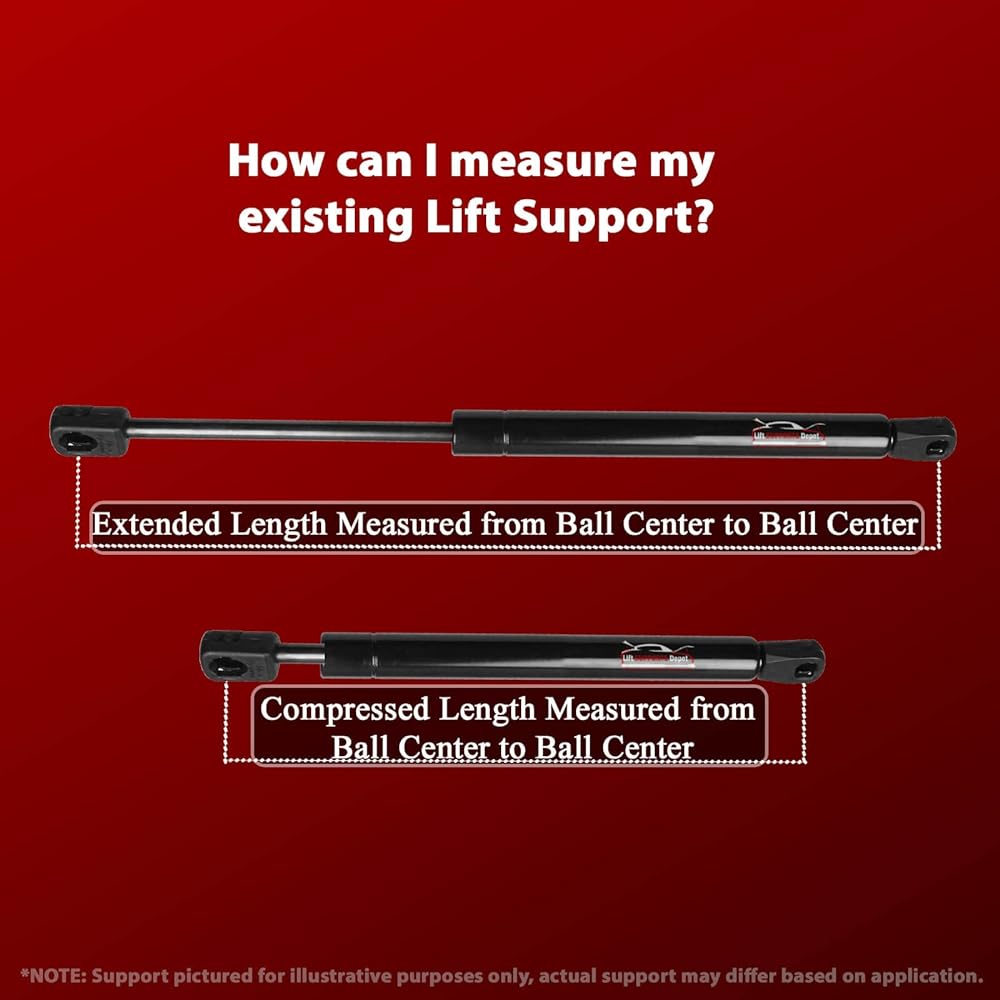 Quantity (2) Compatible with Titan XD 2016 2017 Front Food Lift Support