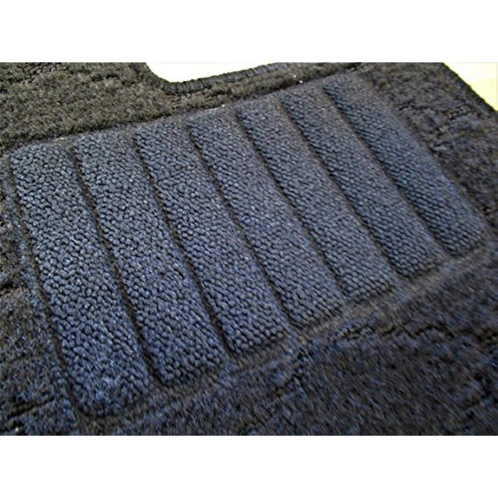 Fenice Car Mat Floor Mat Spacia Flare Wagon (Suzuki Mazda MK32S / MK42S / MM32S / MM42S) Wave Black Anti-Slip Shape Resistant Car Mat (Car Parts Specialty Store)