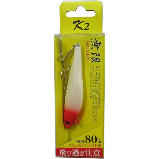 K2 (K2) Mugen Lure 7cm #12 Red Head