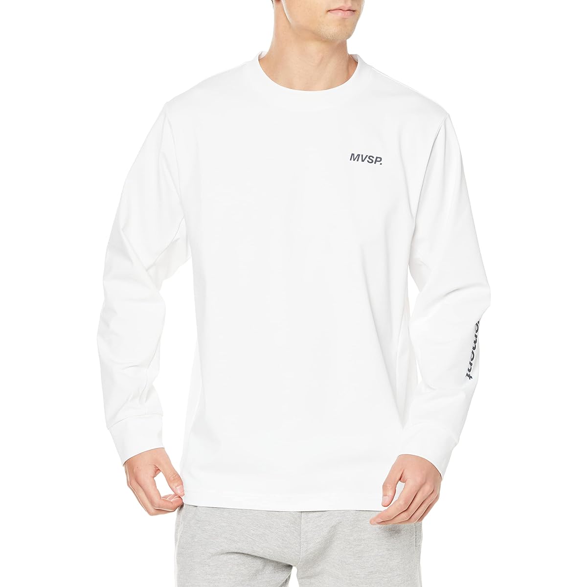 [DESCENTE] Long Sleeve Shirt MOVESPORT T-Shirt Soft Sweat Absorbent Quick Drying Stretch Training Men's