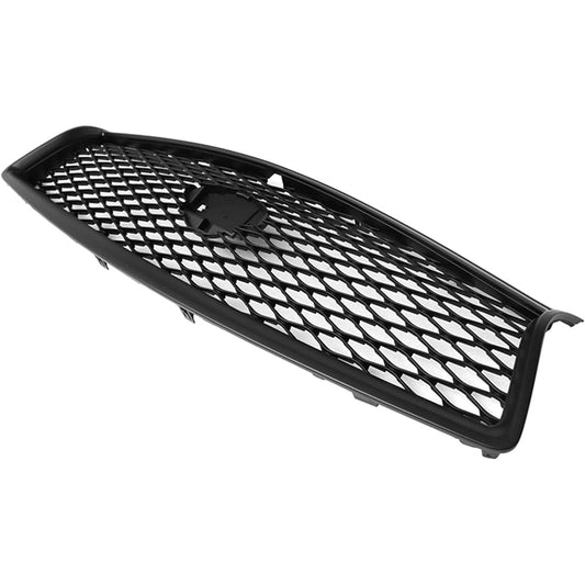 IKON Motorsports, Grill compatible 2015-2017 INFINITI Q50 All Jeer Style ABS Black Front Bumper Food Mesh 2016