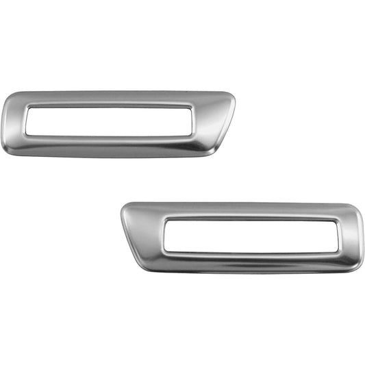 BRIGHTZ Lexus ES300h AXZH10 Stainless Steel Front Memory Switch Ring 2PC Satin Silver [INT-ETC-342] AXZ H10 10 ES300 ES 300 300h LEXUS 42600