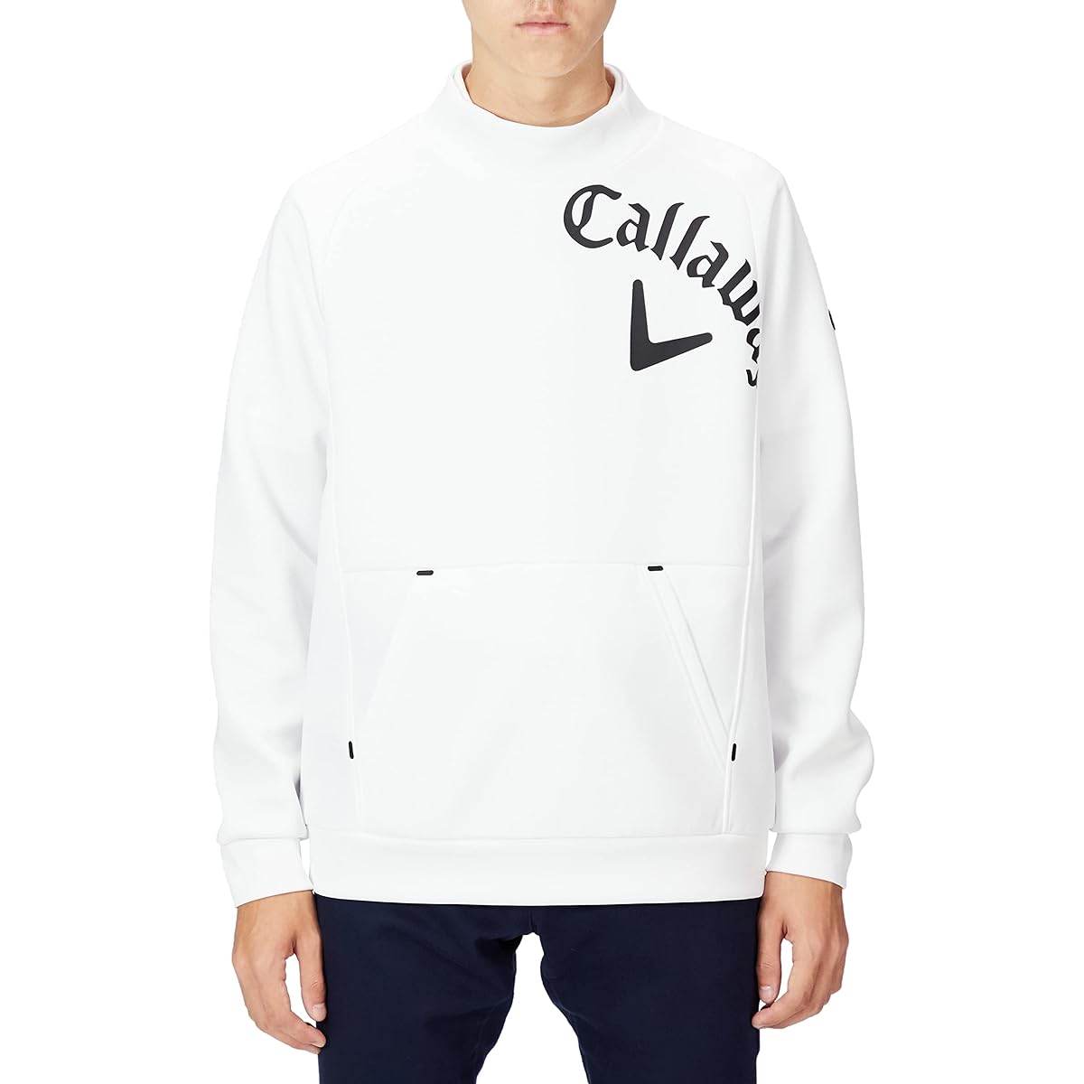 [Callaway] Men's Mock Neck Sweatshirt (Cardboard Knit) / Golf / C22217103