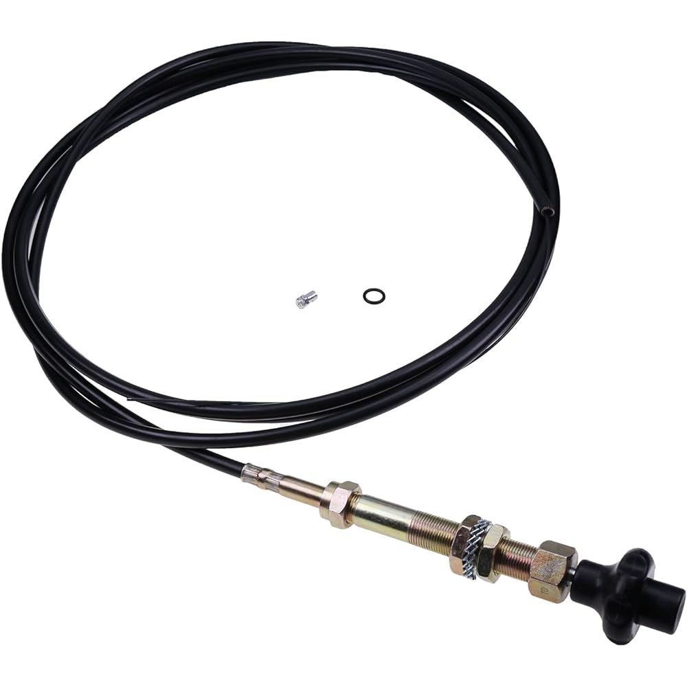 JZGRDN 15ft Byers Heavy Duty Vernier Locking Throttle Cable VCGTX15 Truck Equipment