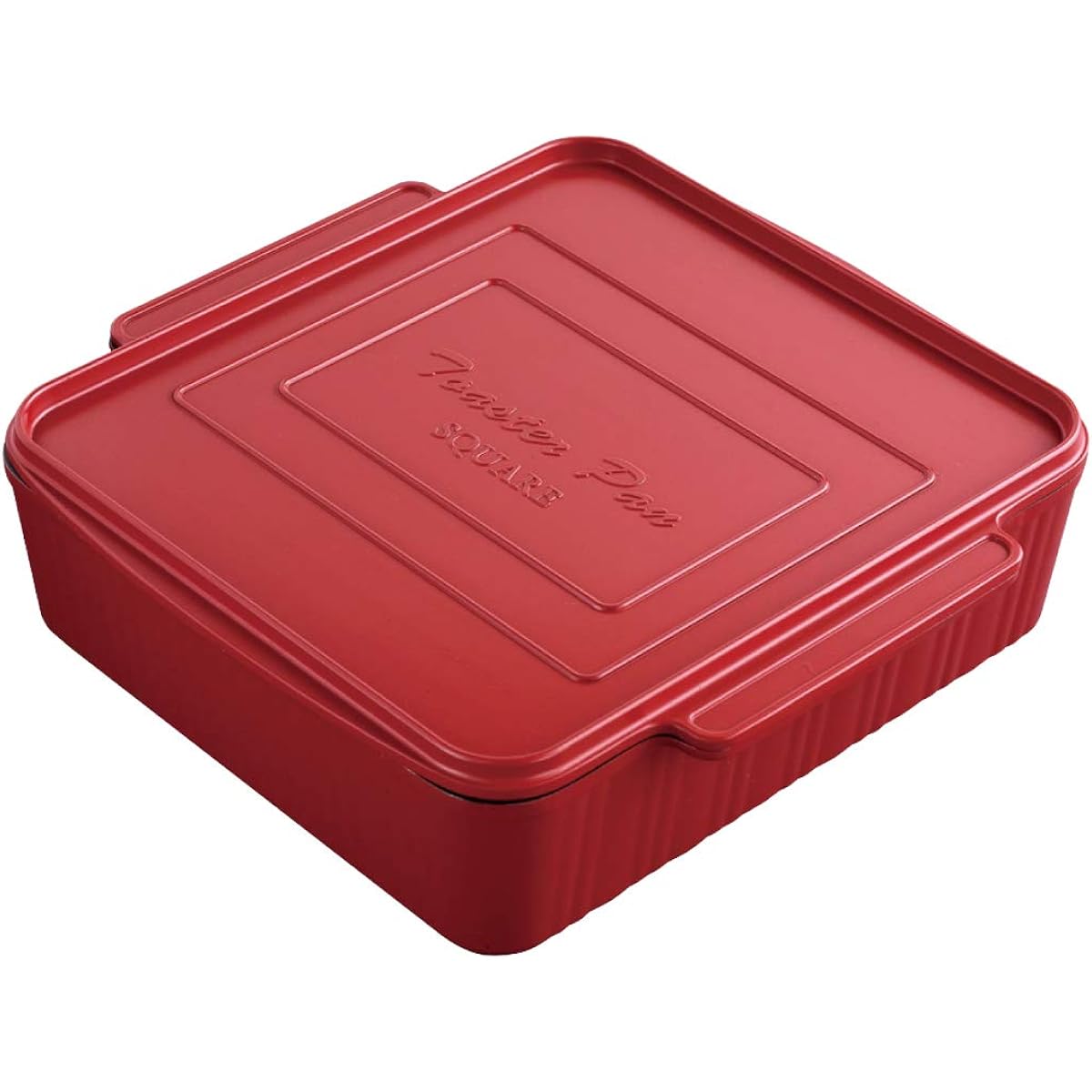 Toaster bread square red A-76232