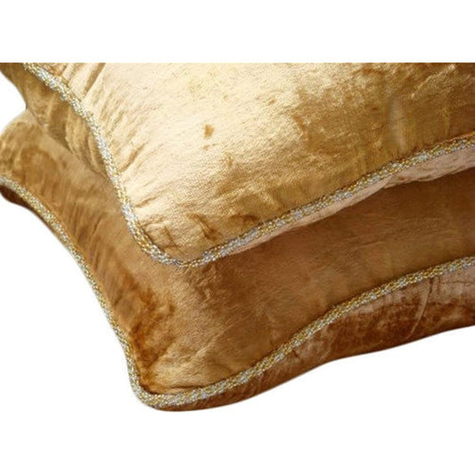 The Home Centric Cushion Cover Velvet 50x50 cm Gold - Gold Shimmer