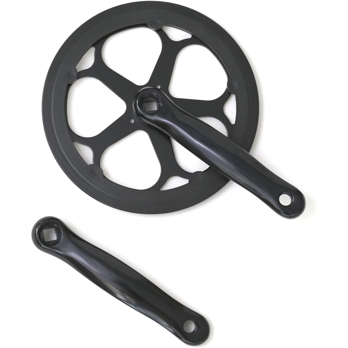 AKI WORLD 53T forged crank integrated chain ring BLACK NE-CS-001