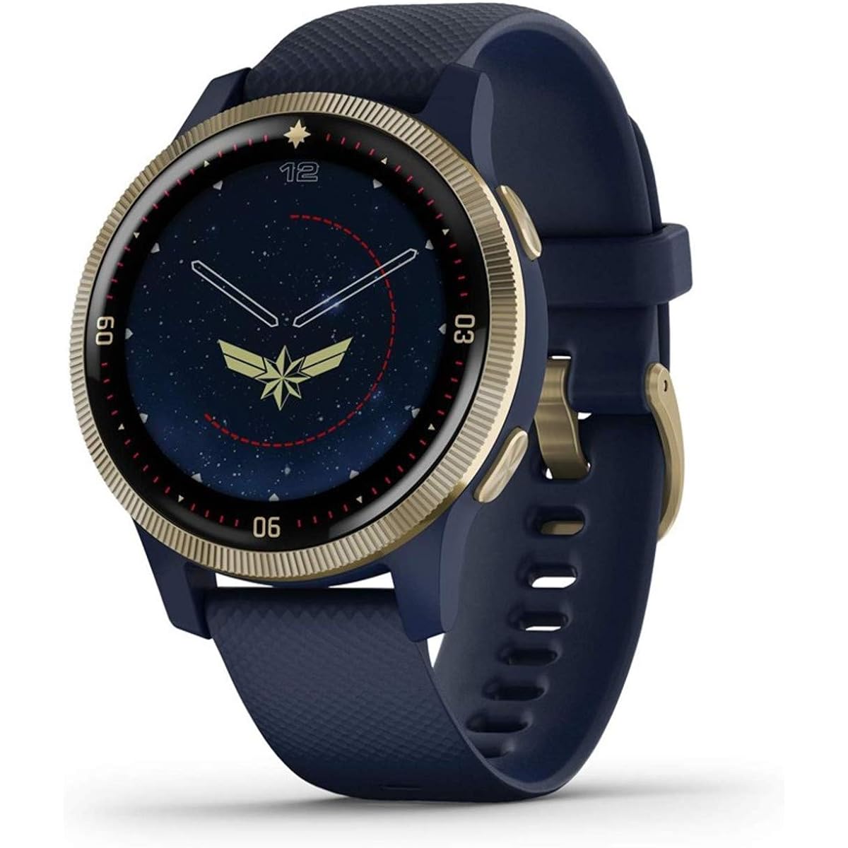 GARMIN MARVEL Special Edition Smart Watch Legacy Hero Series: Captain Marvel [Genuine Japanese Product]