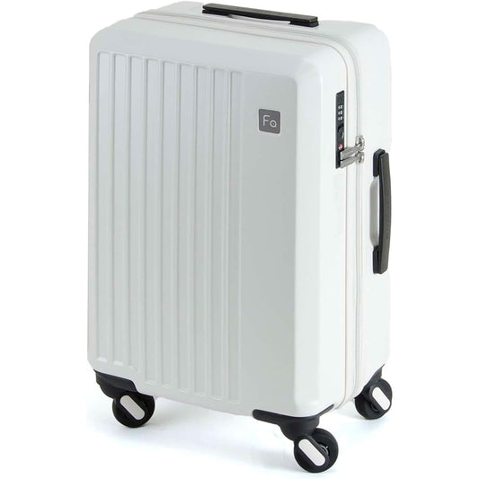 [Frequenter] LIEVE 4 Wheel Carry Case Suitcase Lightweight Quiet Patent Domestic Flight Carry-on 2.7kg 33L 1-250 (White)